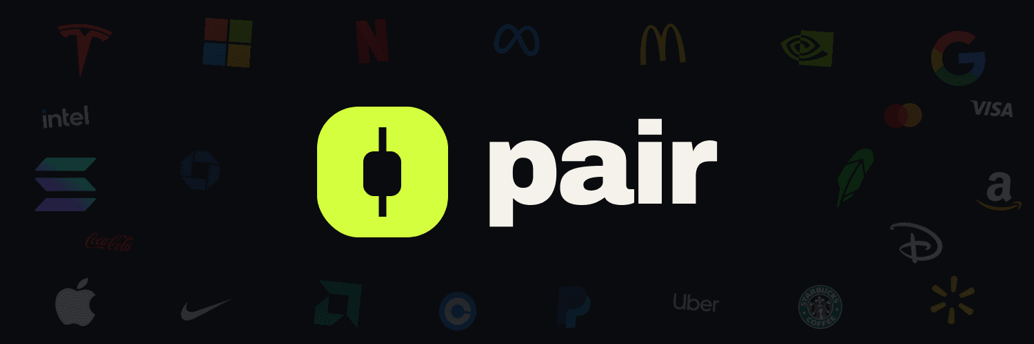 Pair: every token is a pair